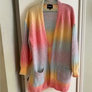 Hemish Women's Colorful Open-Front Cardigan